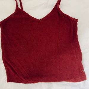 Red American Eagle tank top